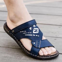 Sandals Men's New Summer Trend Slippers Men's Beach Shoes Outside Wear Casual Cold Trap Outdoor