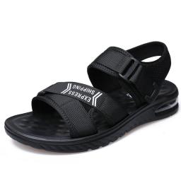 Sandals men's summer 2022 new mesh casual sports driving outside wearing beach shoes men's air cushion slippers tide