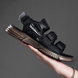 Sandals men 2022 Summer new youth fashion trendy beach shoes outdoors with soft bottom casual sandals