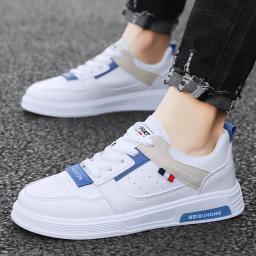 Section of school seasons, small white shoes boys fashion skateboard shoes breathable casual men's shoes spring new versatile sports tide men's shoes