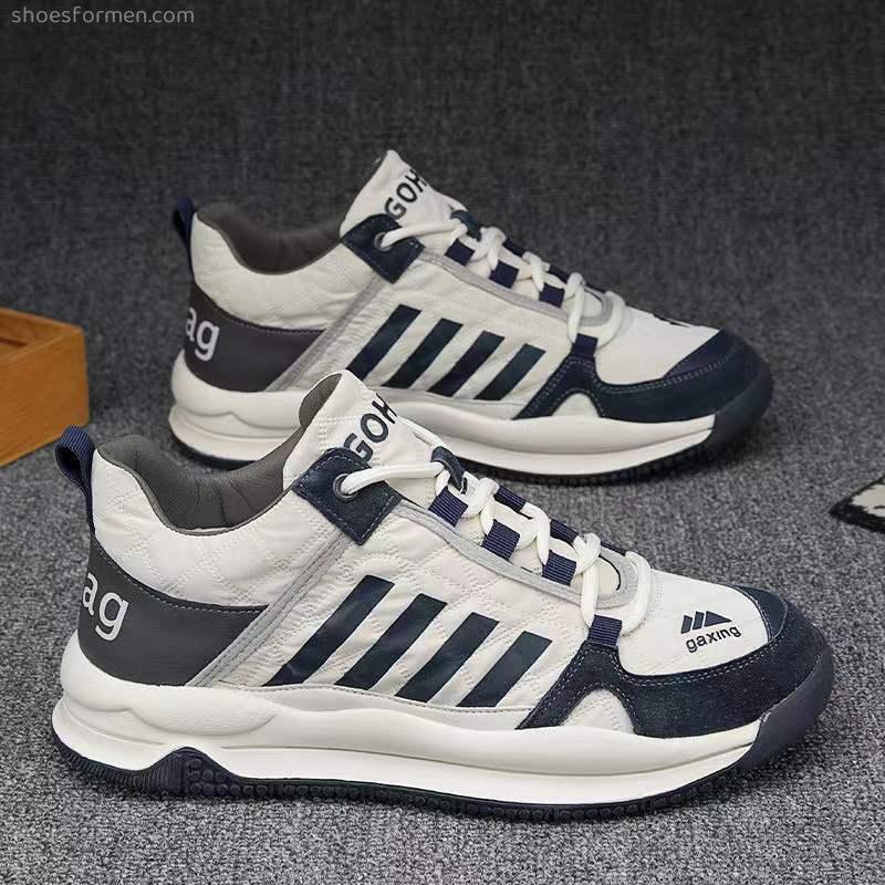 Shoes men 2022 spring and autumn new men's high-top sports leisure network face tide shoes are running men's shoes wholesale