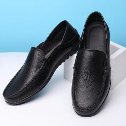 Soft -bottom men's Dou Doudou shoes plus cotton casual flat bottom kicking men's driving shoes