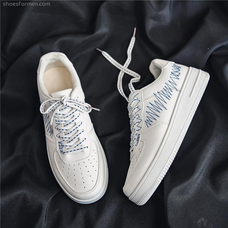 Spring and summer new 2022 low -top small white shoes leisure Korean college windboard shoes simple everyday wild student men's shoes