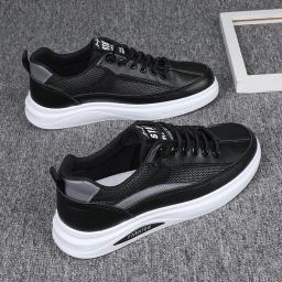 Spring and summer new 2022 minimalist white shoes low -air breathable casual Korean college style simple daily student men's shoes