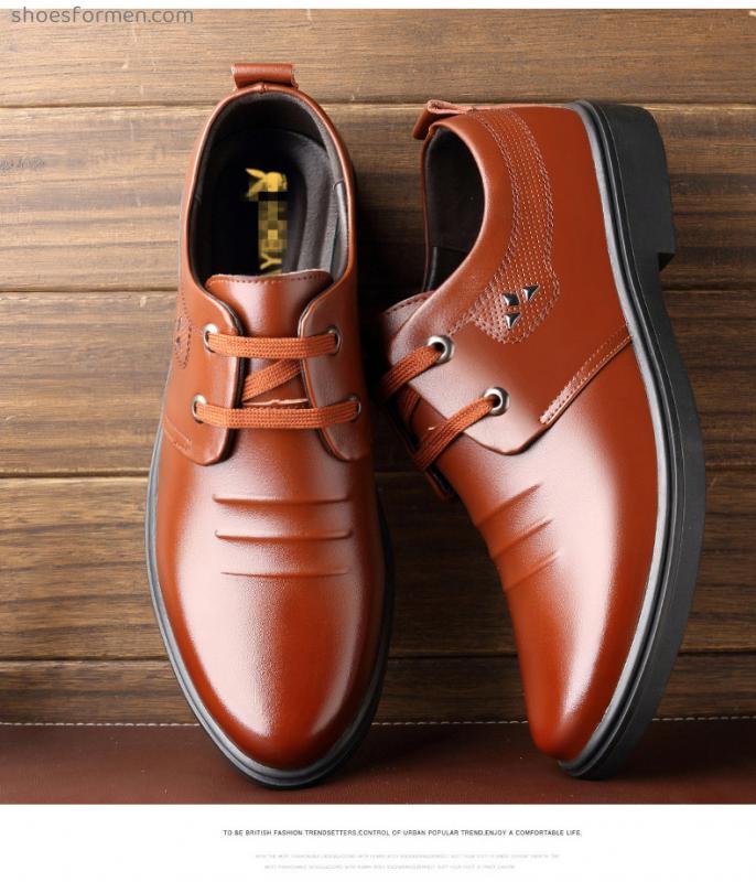 Spring and summer new British men's business casual leisure shoes Korean version of the trend wild breath men's shoes four seasons single shoes