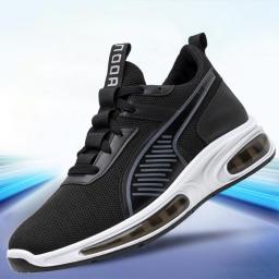 Spring new 2022 men's shoes youth breathable men's flying weaving shoes Korean sports shoes fashion casual men's shoes