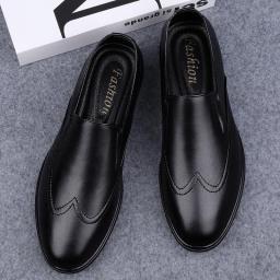 Spring new British business dress shoes men and foot casual lazy shoes men's fashion professional shoes large size
