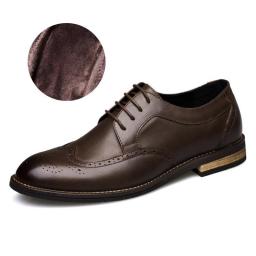 Spring New Brock Carved Men's Shoes Yinglunfeng Men's Business Casual Leather Shoes Trend Men's Shoes
