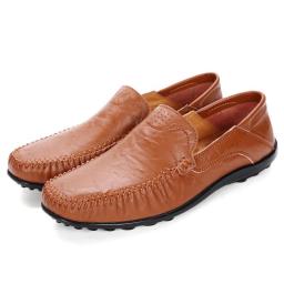 Spring new men's peas shoes soft shoes fashion casual men's shoes