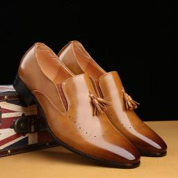 Spring new men's shoes business shoes, sweeping