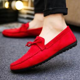 Spring peas shoes men 2021 new casual spring and summer men's shoes set Korean version of the wild personality