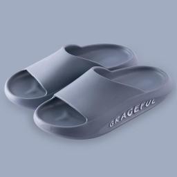 Stepping On Shit, Men's Cool Drag Summer Wearing Home Outdoor Thick Bottom Sand Beach Couple Slippers Slippers