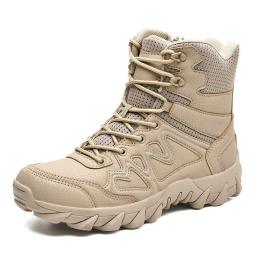 Summer Martin boots men's casual shoes 2022 new soft leather high -end -breathable outdoor workers mountaineering boots