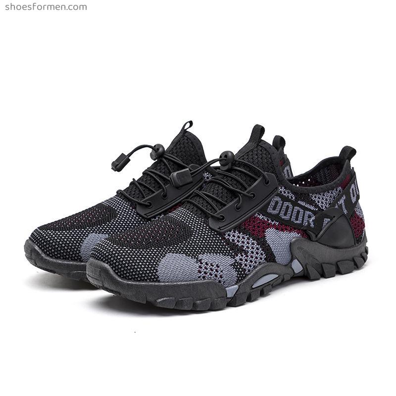 Summer casual shoes men's cave shoes soft bottom sports shoes camouflage casual beach shoes student shoes cross-border water shoes