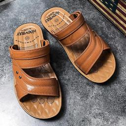 Summer Men's Beach Sandals Casual Outdoor Breathable Soft Bottom Slippers Men's Slippers