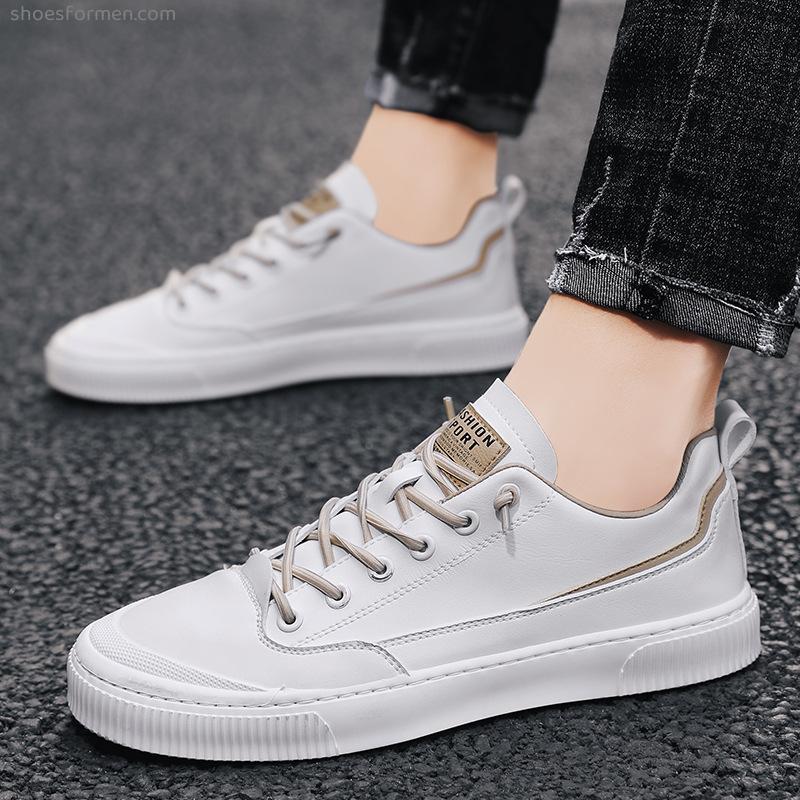 Trendy little white shoes summer new low -top casual board shoes personality fashion sports men's shoes
