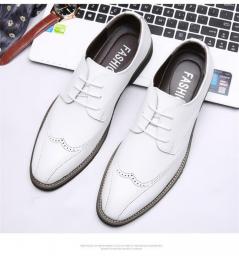 Wedding Shoes Men's Business Youth Shoes Korean Version Of The British Spring Autumn Business Casual Dress Men's Shoes